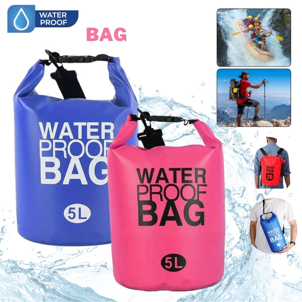 Water-Proof Bag 5L - حقيبة مقاوم للماء 5 لتر — صورة 1