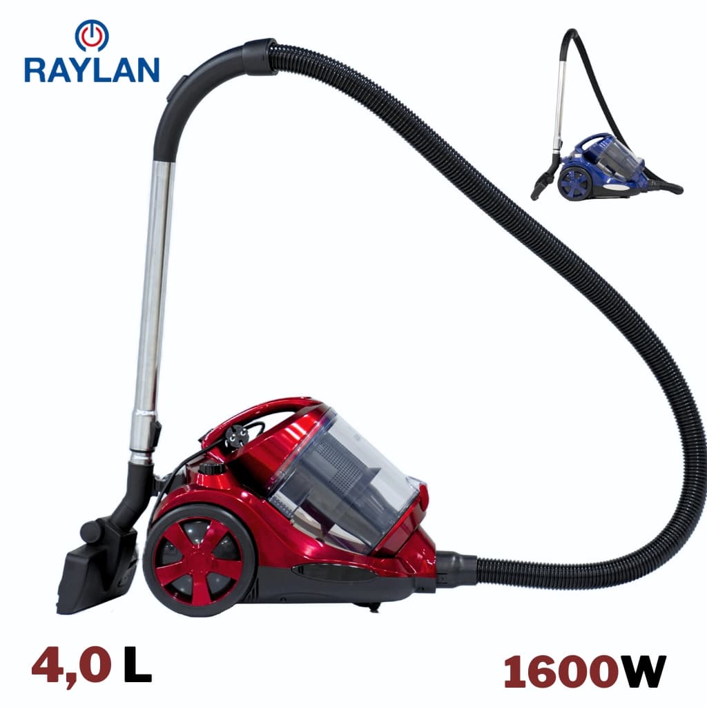 RAYLAN Aspirateur - 1600 Watts - Réservoir 4 Litres Moteur en aluminium avec contrôle de vitesse — صورة 1
