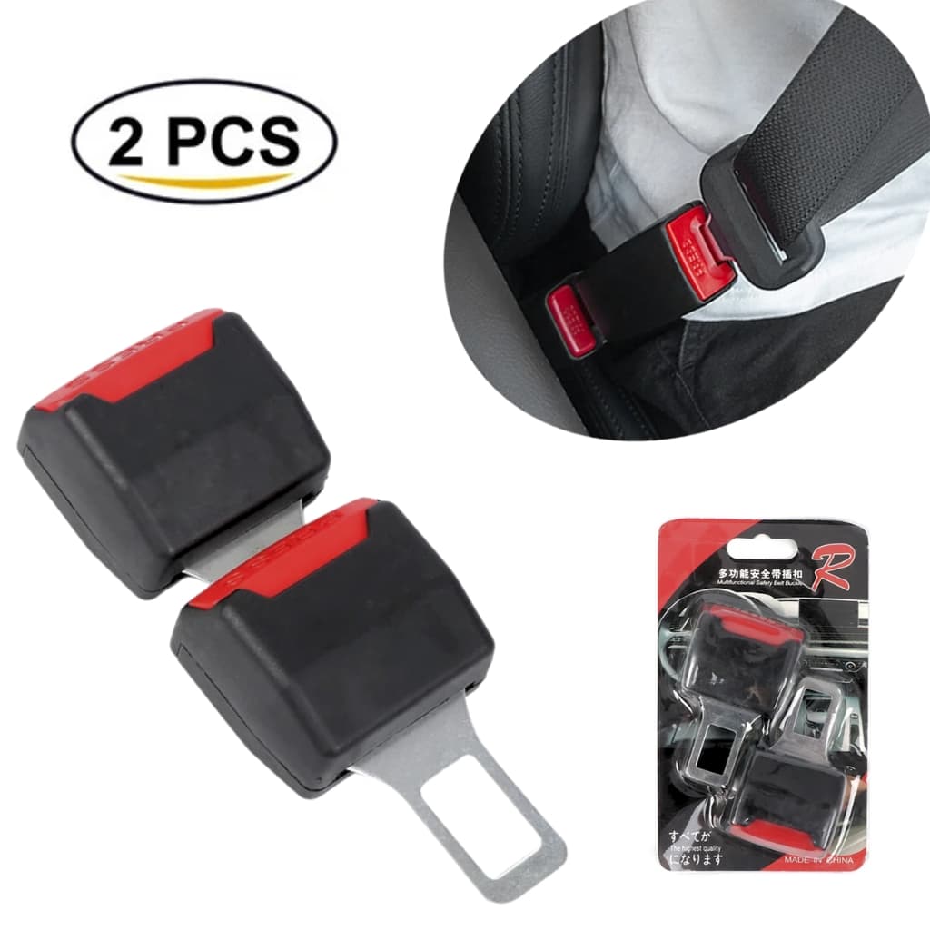 2Pcs Rallonge de ceinture de sécurité de voiture anti-Bip — صورة 1