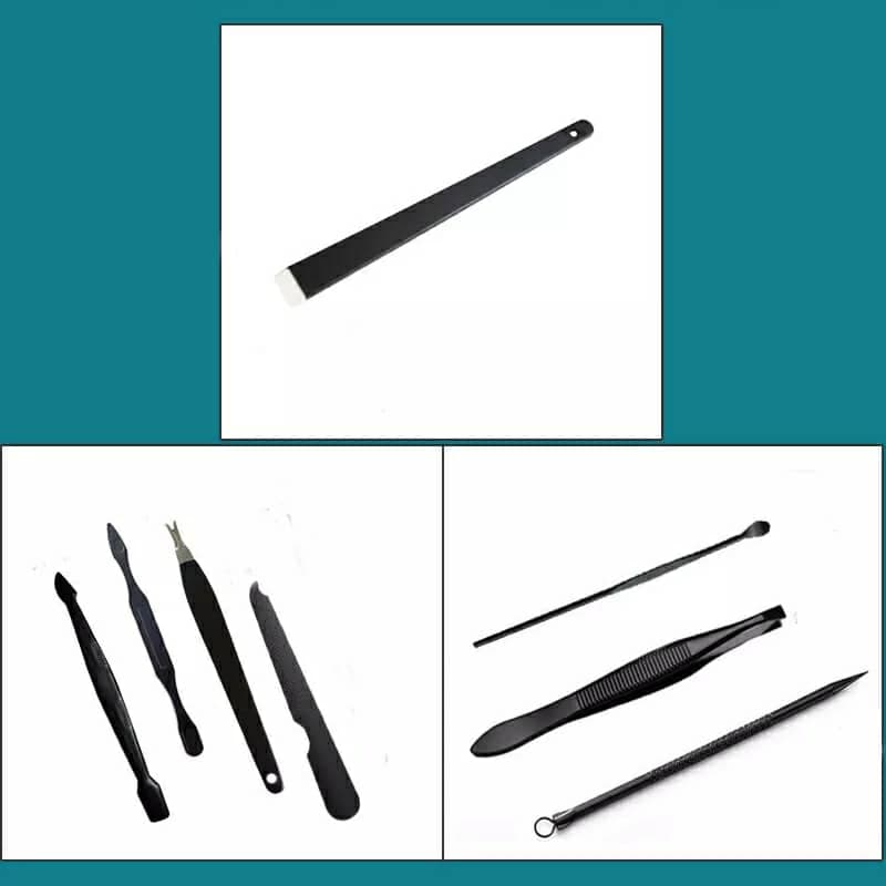 Ensemble de 12 pcs coupe-ongles professionnel en acier inoxydable — صورة 6