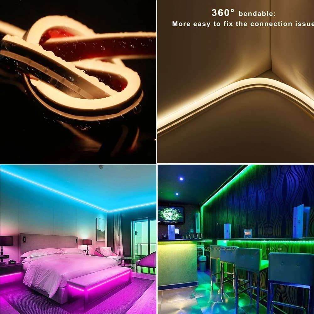 Strip LED 5M Multicolor Effet Neon - شريط إضاءة ملون — صورة 3