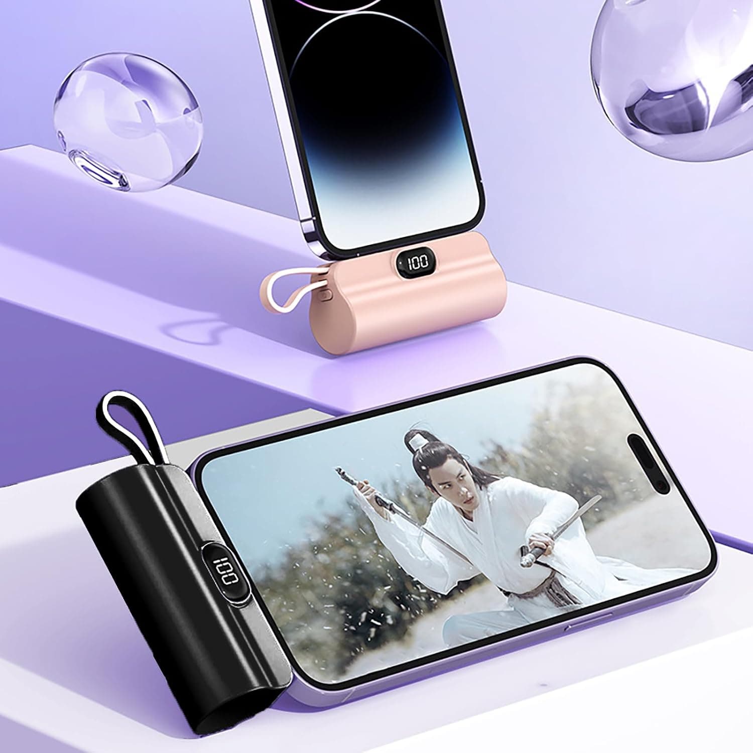 Mini Power Bank Portable Anker 10W 5000mAh avec Connecteur Direct - باور بانك مصغر ومحمول - Électronique - صورة 4