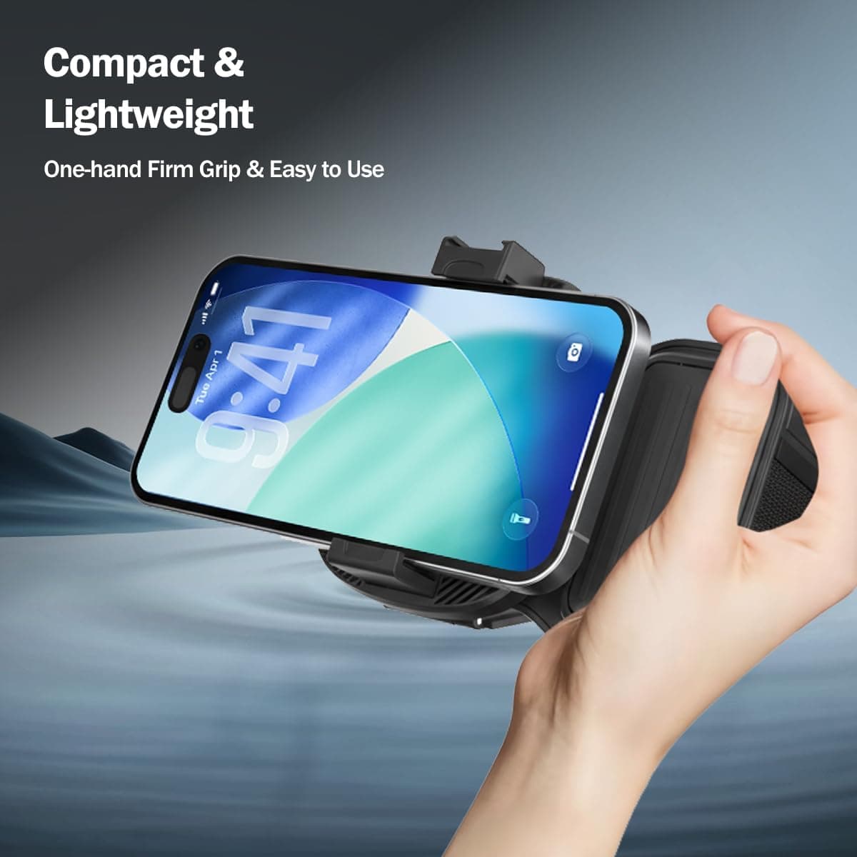 Poignée de Prise de Vue Photo/Vidéo pour Téléphone avec Télécommande et Lumière LED - قبضة التصوير الذكية للهواتف بمؤثرات إضاءة وريموت بلوتوث - Accessoires - صورة 12