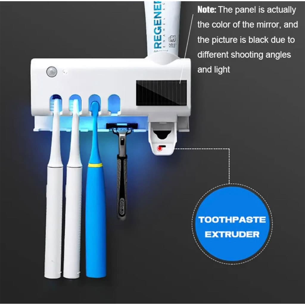 Support de Brosse à Dents UV avec Distributeur Dentifrice — صورة 5
