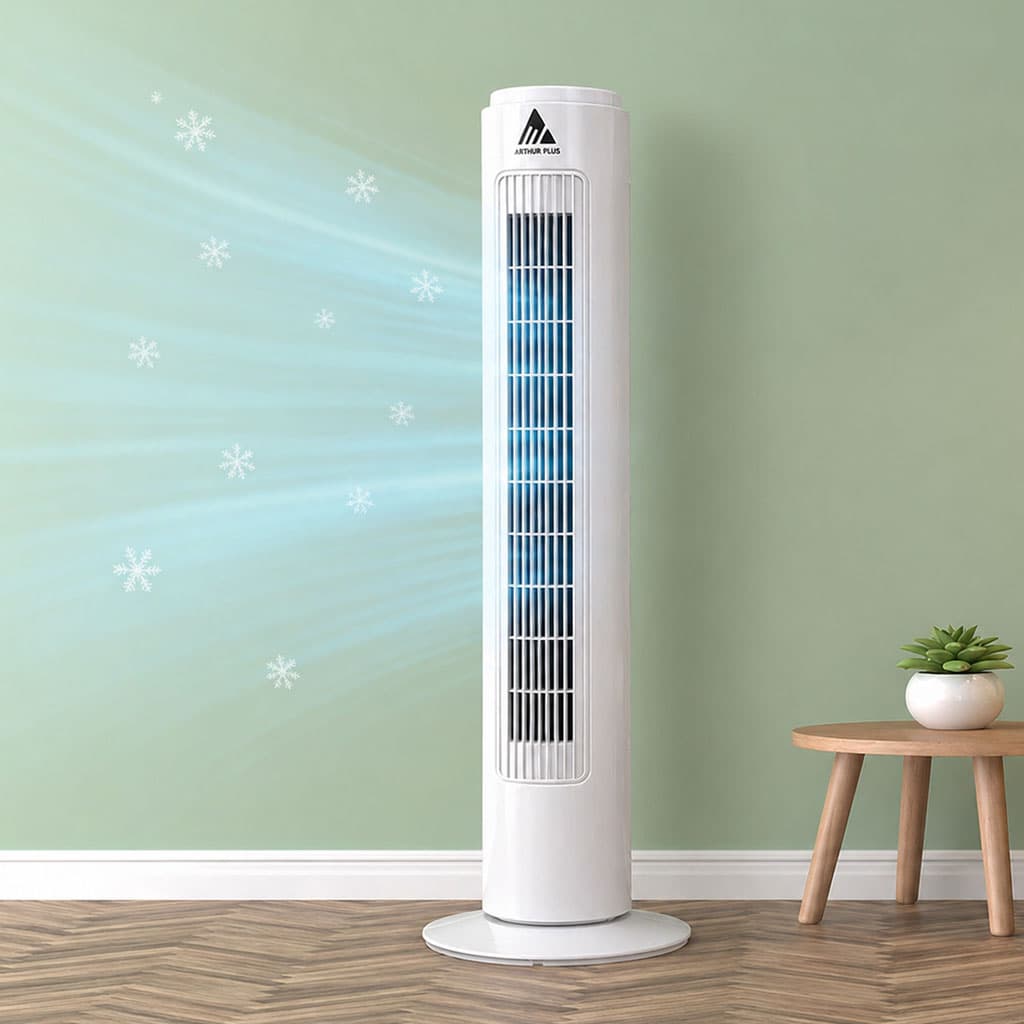 Arthur Plus 29" Tower Fan USTF-09 - مروحة برج آرثر بلس 29 بوصة فائقة الهدوء - Electroménager - صورة 1