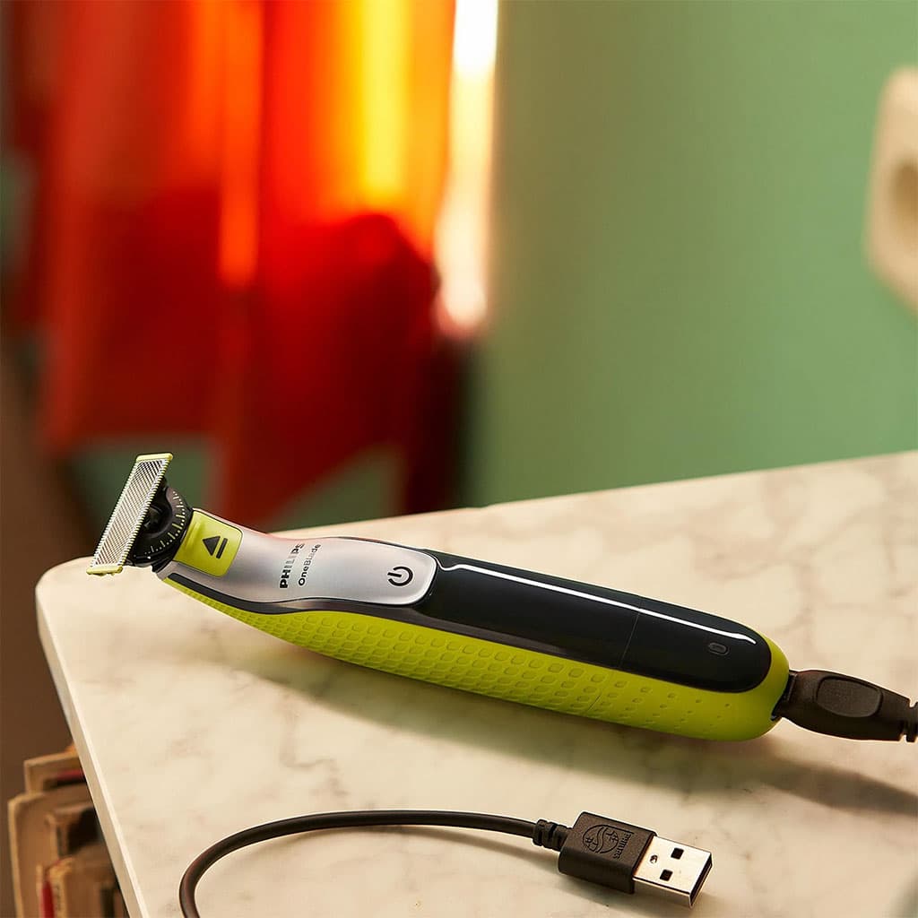 Philips OneBlade QP2734/23 Tondeuse Rechargeable Original – ماكينة حلاقة أصلية للرجال — صورة 3