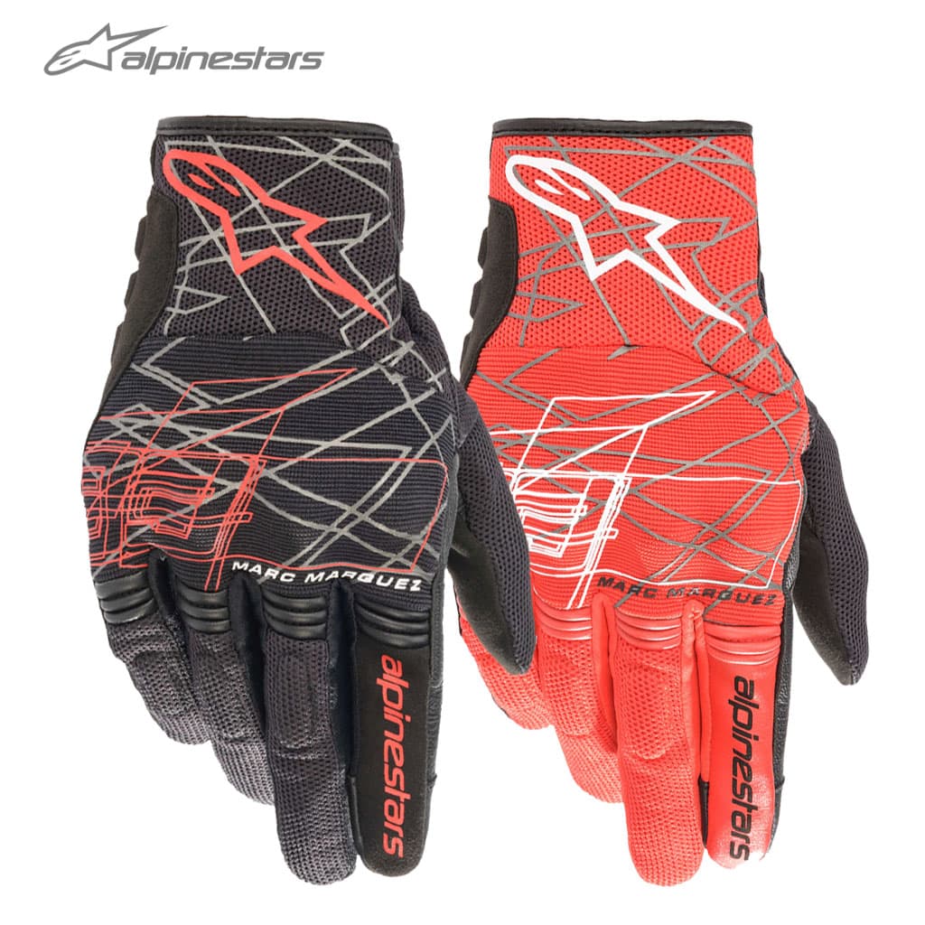 قفازات الدراجات النارية | Alpinestars MM93 Losail V2 | تعمل بالشاشات اللمسية — صورة 1