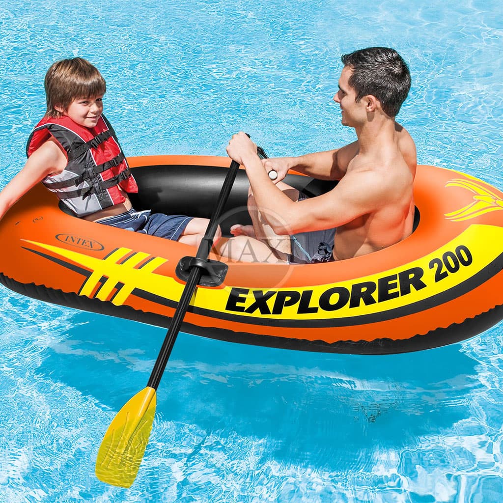 Paire de Rames Intex 122 cm en PVC Robuste Démontables en 3 Pièces pour Kayak et Bateau - طقم مجاديف متينة - Vacance & Loisir - صورة 7