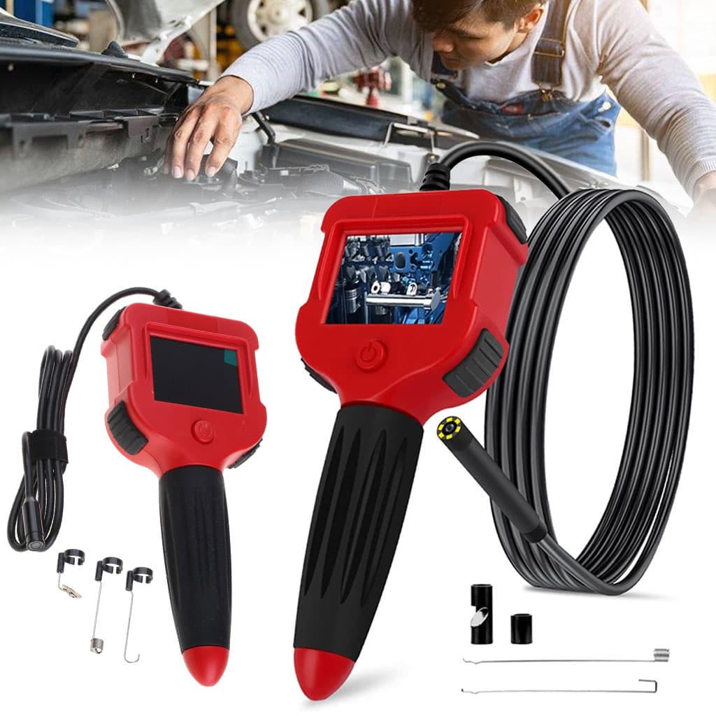 Caméra d’inspection endoscope industrielle avec écran LCD – كاميرة للأمكان الضيقة مع شاشة — صورة 1