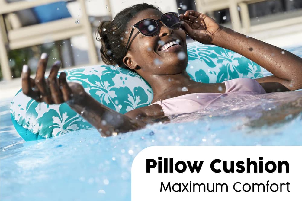 Hamac de Piscine Gonflable Multifonction 4-en-1 avec Siège en Maille - عوامة مسبح هوائية 4 في 1 بنسيج شبكي - Produits de saison - صورة 14