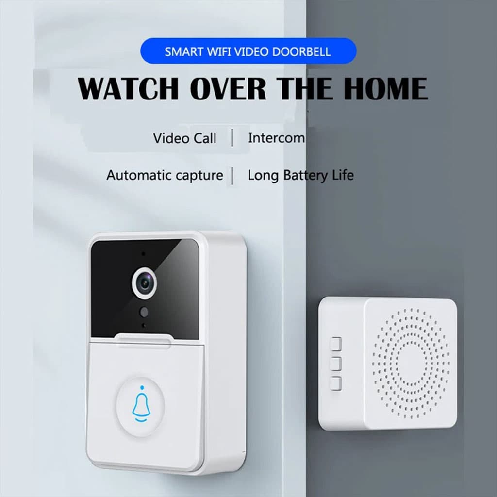 Sonnette et interphone Wifi Sans Fil avec caméra vidéo — صورة 4