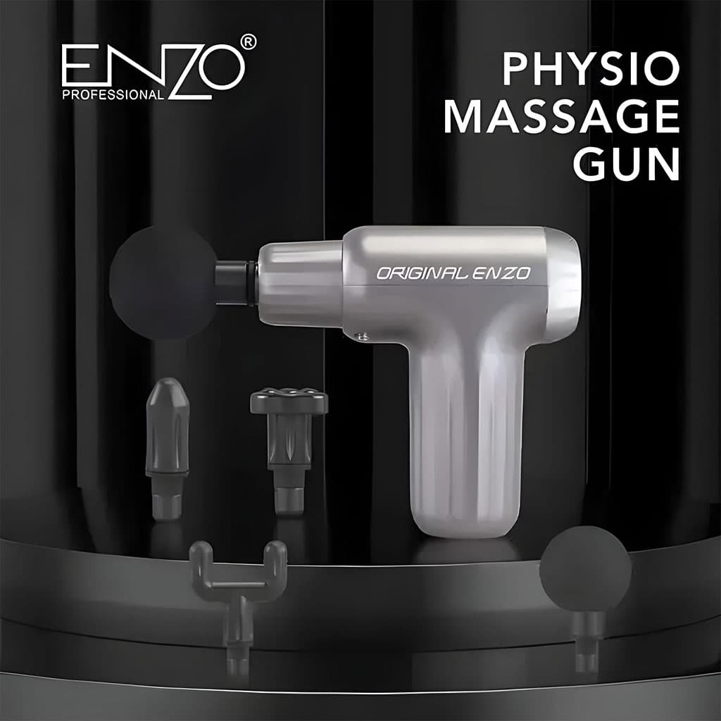 Pistolet de Massage ENZO EN-4802 avec 4 Têtes de Massage — صورة 2