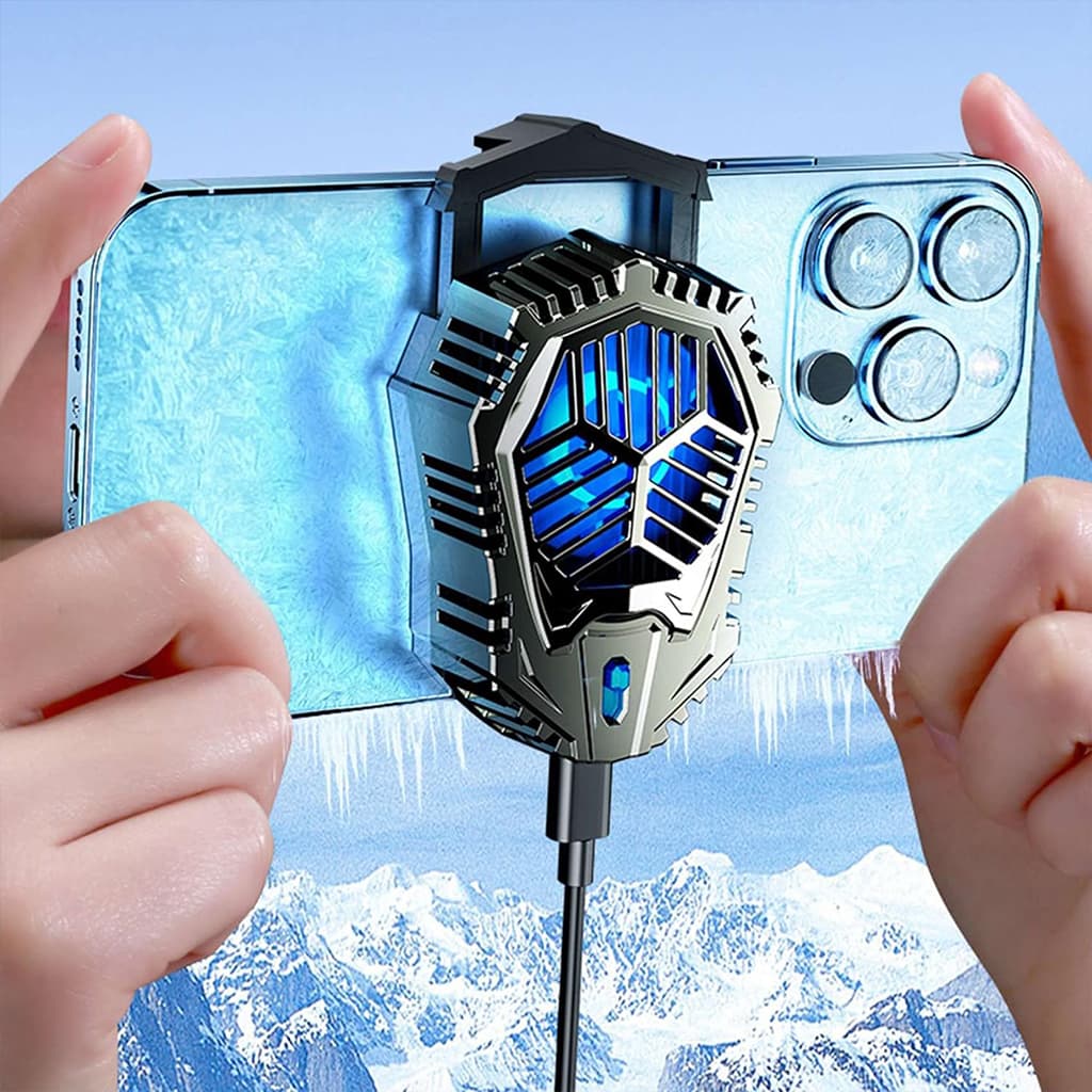 AL-07 Ventilateur de refroidissement CLIP Arrière pour téléphone portable — صورة 5