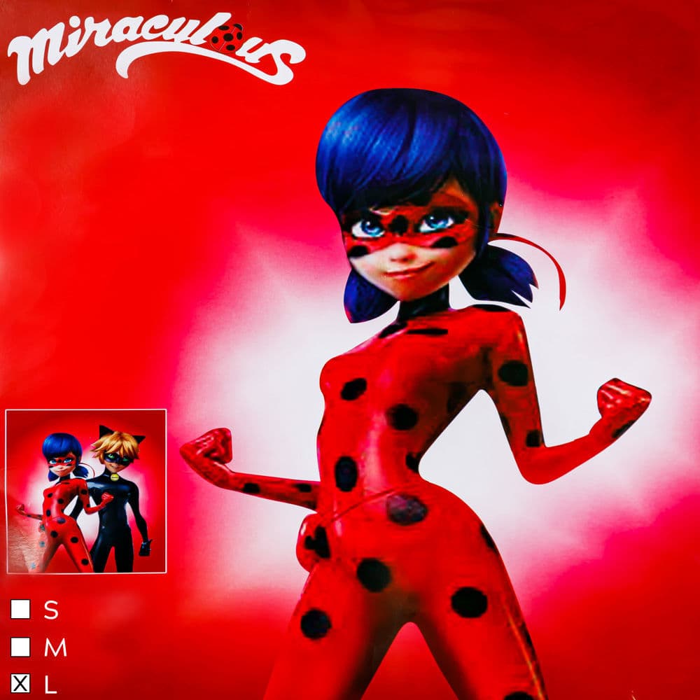 deguisement miraculous ladybug pour fillet 5 - 8 ans — صورة 5