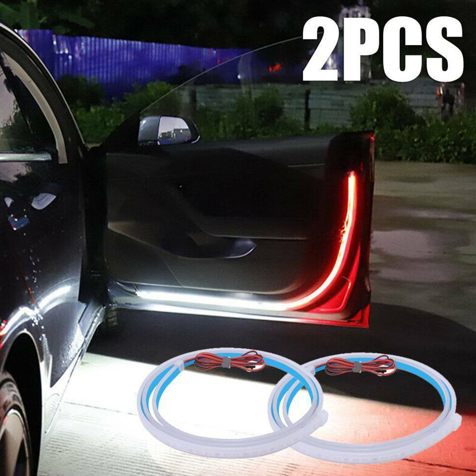 feux d’avertissement de porte voiture led anti collision 2 pcs — صورة 1