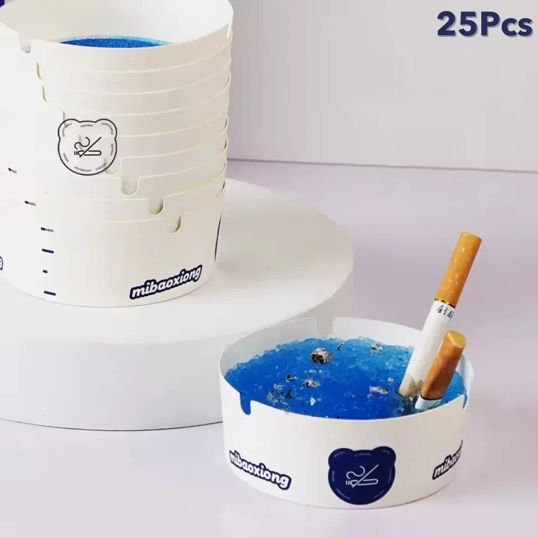 Cendrier Jetable Magique Anti-Odeur et Fumée Pack 25Pcs - منفضة السجائر الجيل المضادة للدخان والروائح - Maison - صورة 11