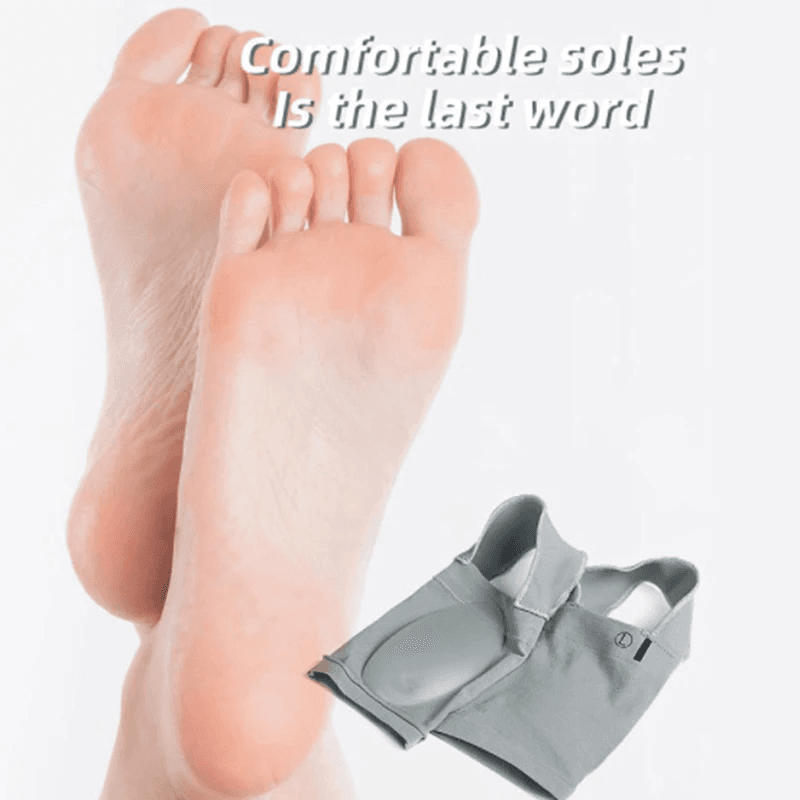 Paire Semelles de pied Soutien de la voûte plantaire en silicone pour fasciite plantaire orthopédique — صورة 6