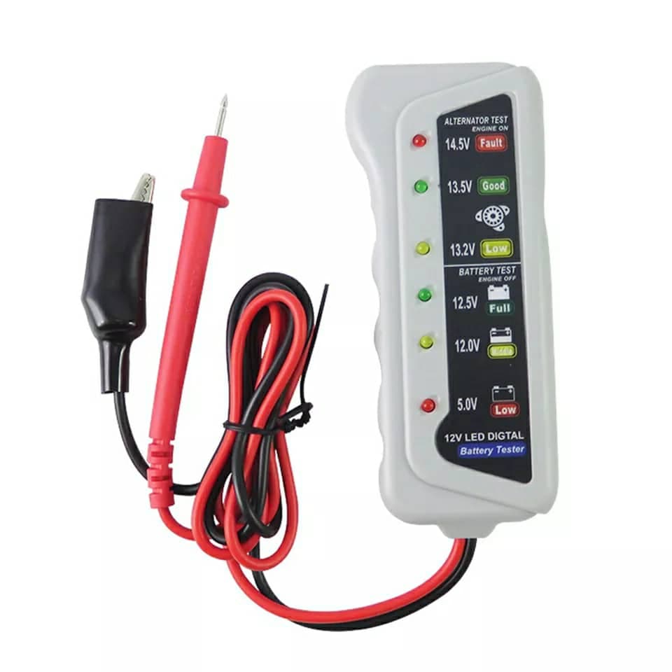 Testeur et détecteur de défauts de batterie numérique 12v — صورة 1