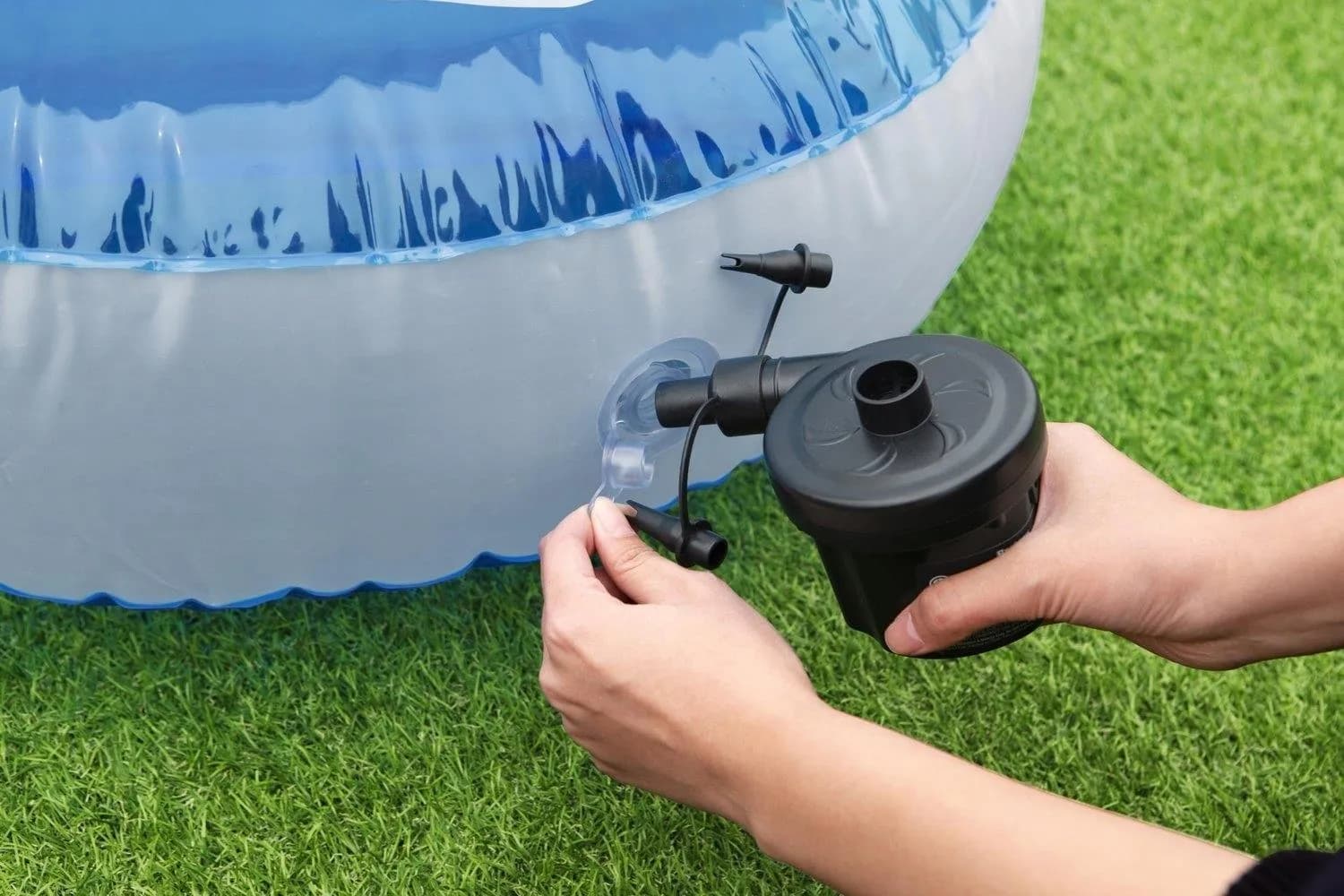 Matelas de Piscine Gonflable Bestway Transat avec Chambre à Eau Rafraîchissante - سرير المسبح والشاطئ الهوائي الفاخر مع حجرة تبريد مائية - Produits de saison - صورة 3