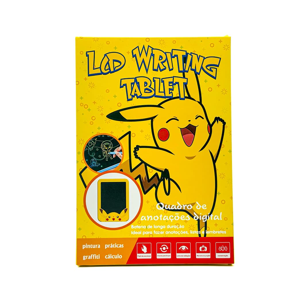 Tablet d'écriture LCD pour Enfants 12 Pouces - Pikatchu — صورة 2
