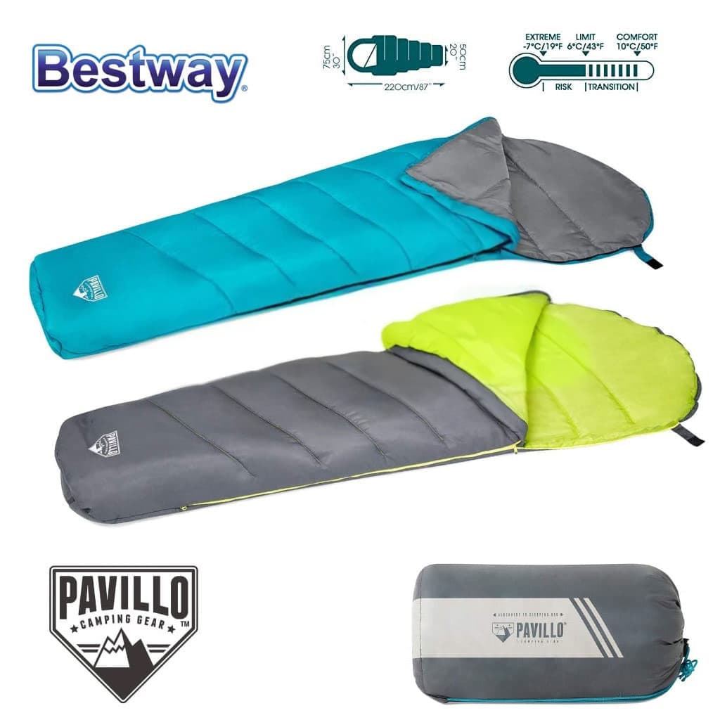 Sac de Couchage Pavillo 6 -10°C 220 x 75 x 50cm Bestway 68102 – حقيبة نوم أصلية من بافيلو — صورة 1