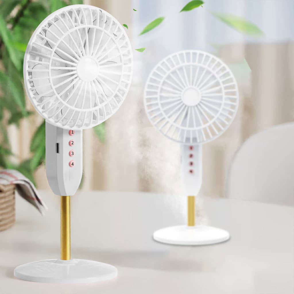 Mini Ventilateur de Bureau Portable USB - Ultra-Silencieux avec Batterie 1200mAh - مروحة المكتب اللاسلكية والمحمولة فائقة الهدوء بـ 3 سرعات - Produits de saison - صورة 7