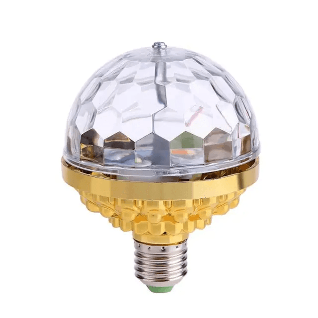 Lampe jeux de lumière multi couleur rotative Disco Ball — صورة 3