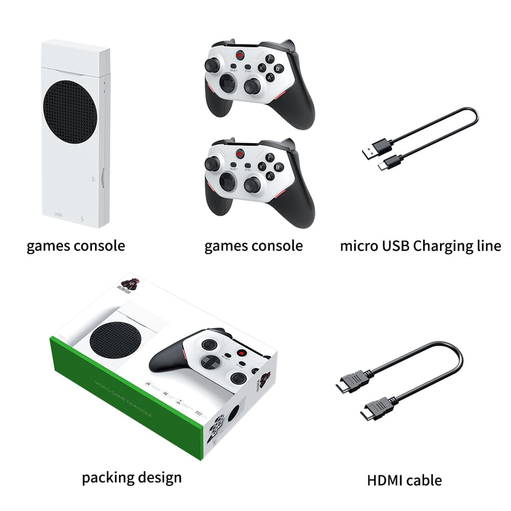 Console Game Stick Retro 4K M88 avec 30000+ Jeux et 2 Manettes Sans Fil - جهاز ألعاب الفيديو ريترو - Jouet & Gaming - صورة 5