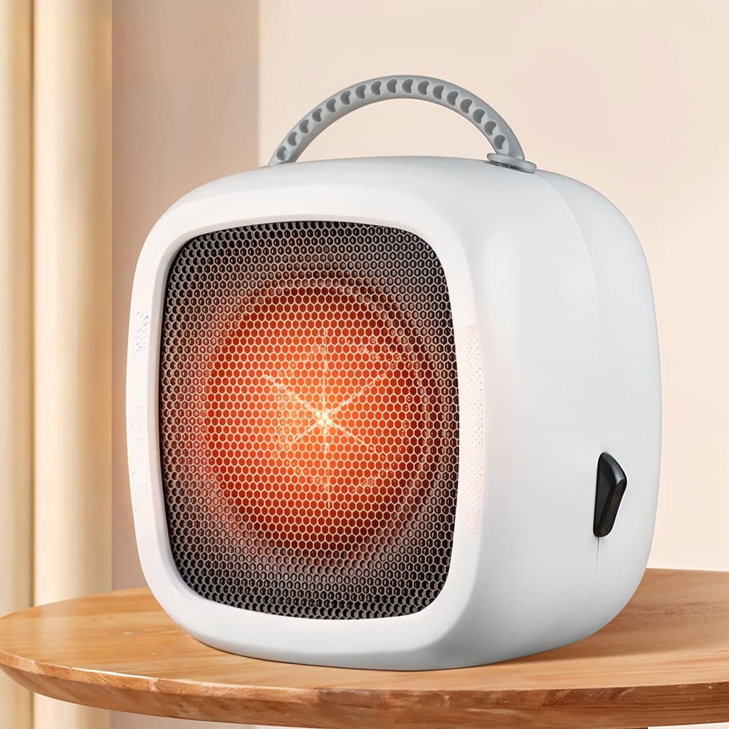 Radiateur Soufflant Céramique 500 W avec Thermostat Intelligente – سخان كهربائي محمول — صورة 1