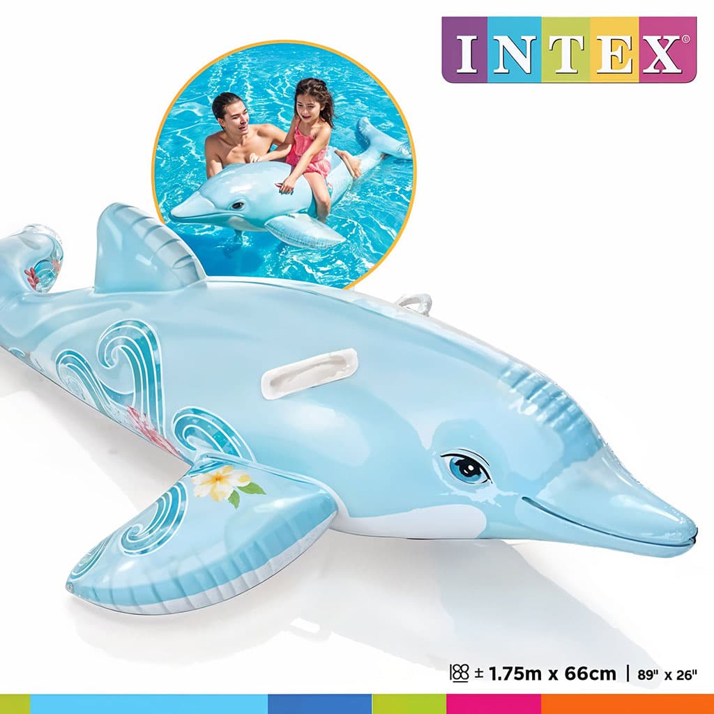Bouée Gonflable Dauphin pour enfants INTEX 58535NP – عوامة أطفال — صورة 1