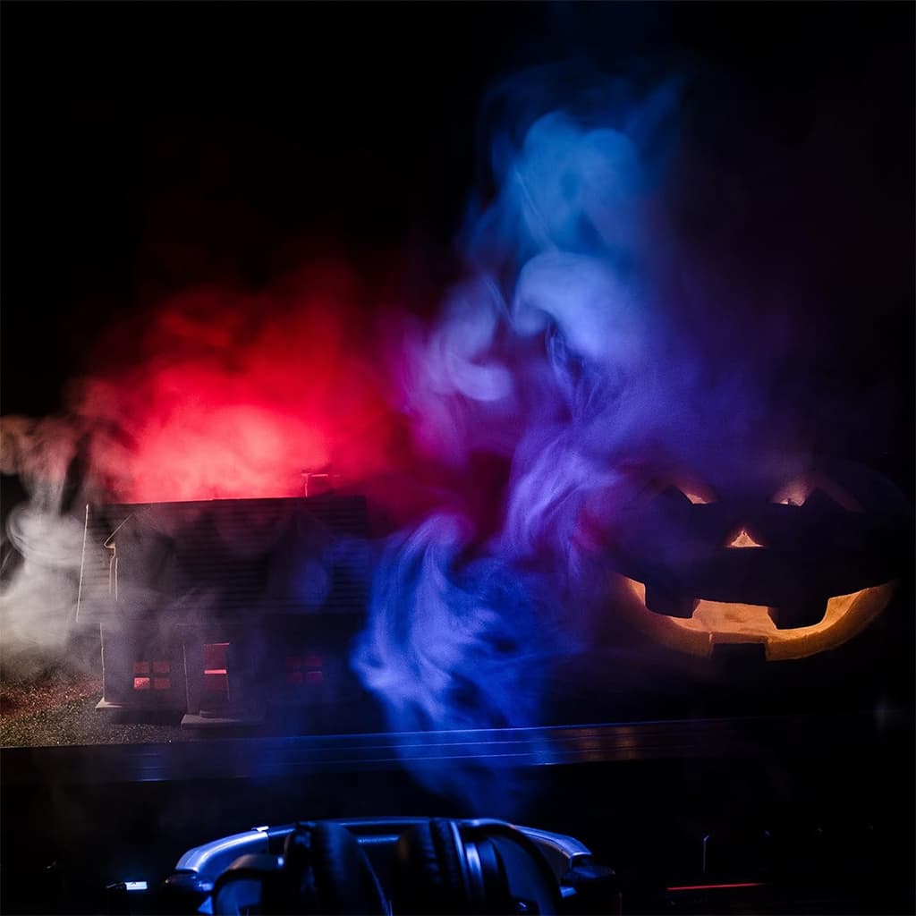 Brumisateur sous-marin Ultrasonique pour Fontaines avec 12LED – جهاز تشكيل الضباب — صورة 2