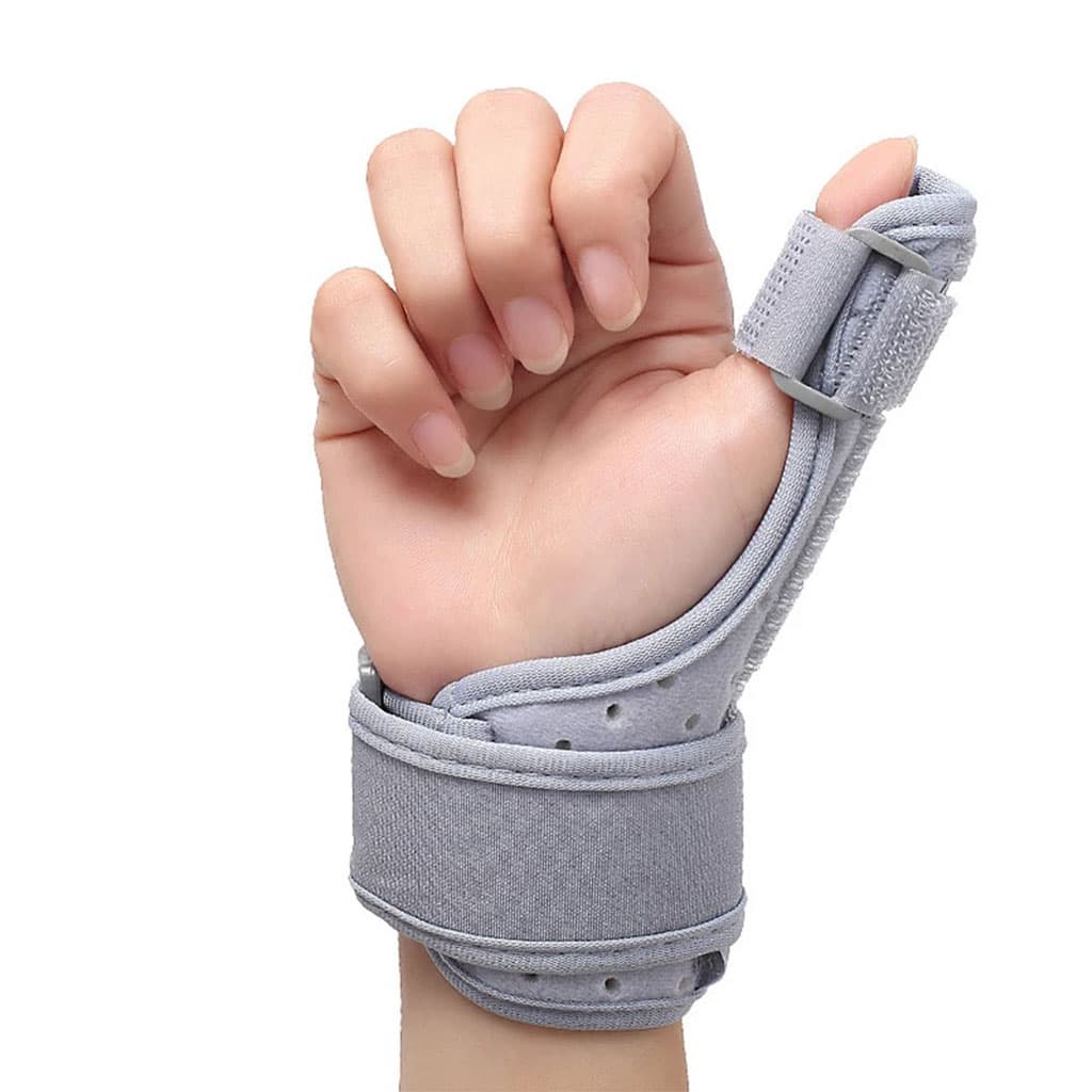 Attelle de Protection Réglable et Respirant pour le Pouce – ضمادة إصبع الكبير — صورة 3