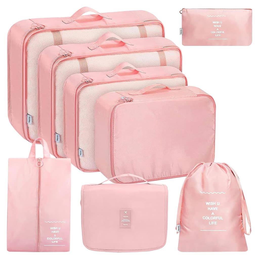 Organisateur Valise 8pcs Sac Rangement et Les Essentiels du Voyage — صورة 3