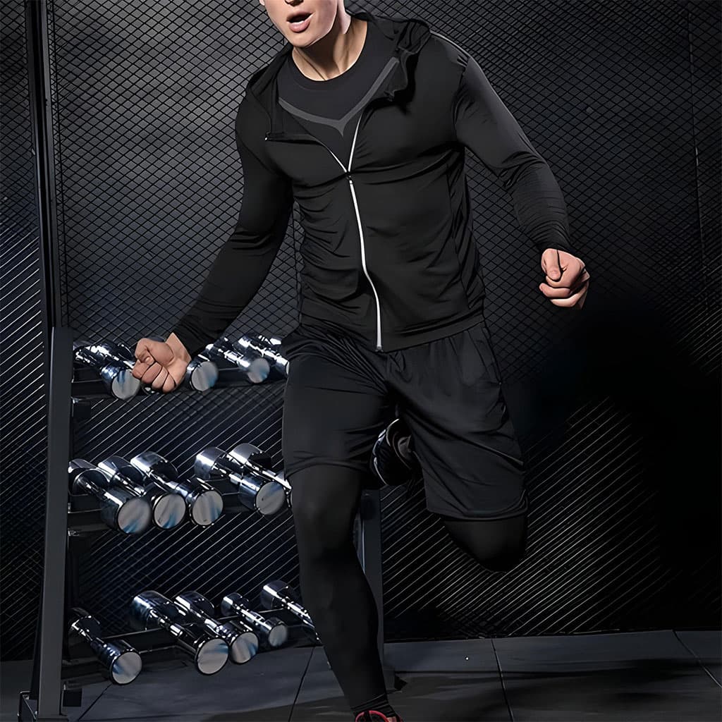 Ensemble de sport 4 pièces Just One pour homme – طقم اللباس الرياضي — صورة 3