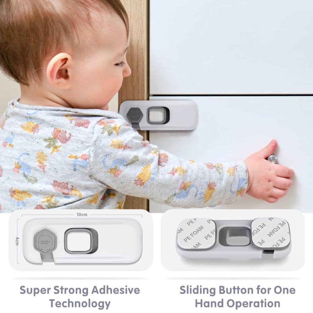 Verrous de Sécurité pour Enfants 5pcs – أقفال أمان للأطفال — صورة 3