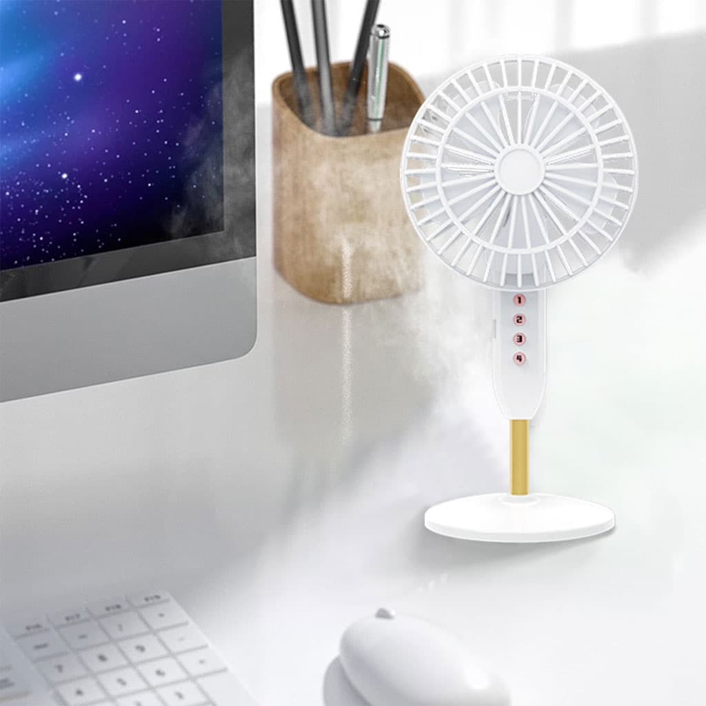 Mini Ventilateur de Bureau Portable USB - Ultra-Silencieux avec Batterie 1200mAh - مروحة المكتب اللاسلكية والمحمولة فائقة الهدوء بـ 3 سرعات - Produits de saison - صورة 7