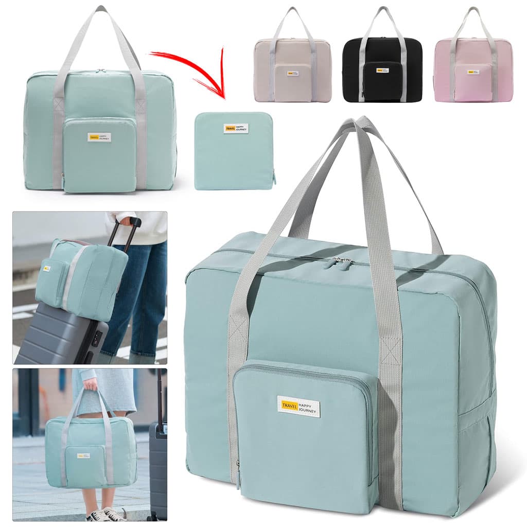 Grand sac de voyage pliable 23 L avec Sangle Valise – حقيبة كبيرة الحجم قابلة للطي — صورة 1