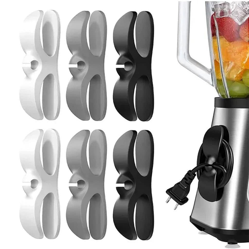 Support Enrouleur de Câble 6Pcs Facile à Installer – مثبت ومنظم كابلات — صورة 1