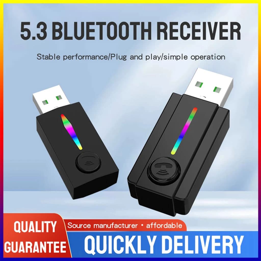 Récepteur Bluetooth pour voiture avec câble auxiliar – جهاز بلوتوث للسيارات — صورة 3