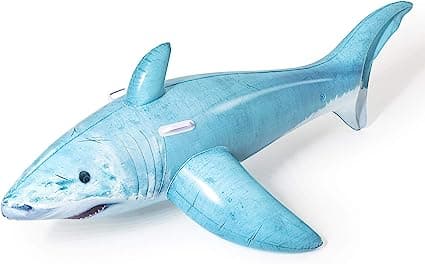 Bouée Requin Gonflable Pour Enfants 183 X 102 Cm Bestway 41405 — صورة 6