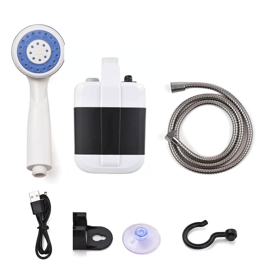 Douche Portable avec Pompe pour Camping et Extérieur — صورة 6