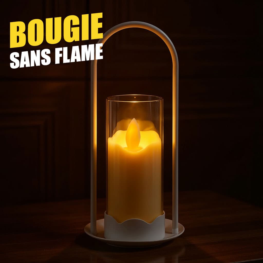 Bougie Électriques Élégantes Sans Flamme – شمعة بدون نار للديكور — صورة 1