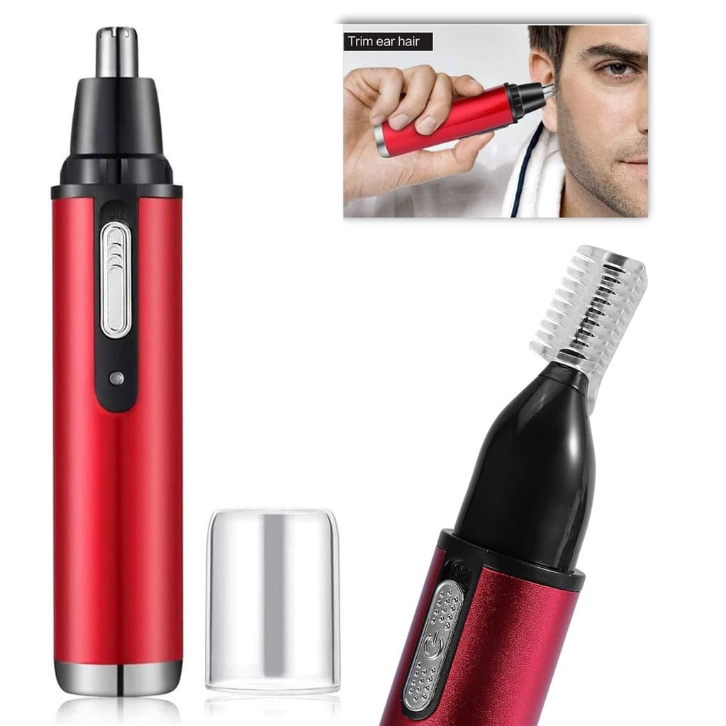 Tondeuse Nez et Oreilles Rechargeable USB avec Lames Rotatives à 360° - ماكينة حلاقة وتشذيب شعر الأنف والأذن القابلة للشحن - Soins et Beauté - صورة 7