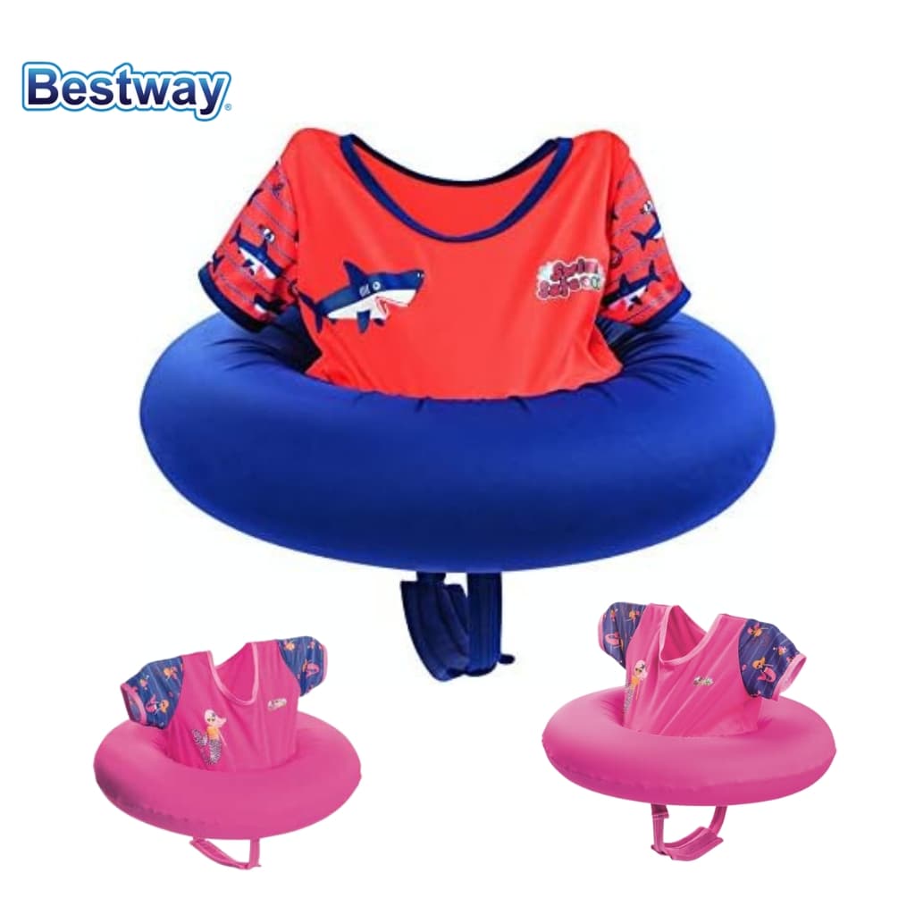bestway bouee gilet assortiment swim safe 51*51cm (32119E+32118E) — صورة 1