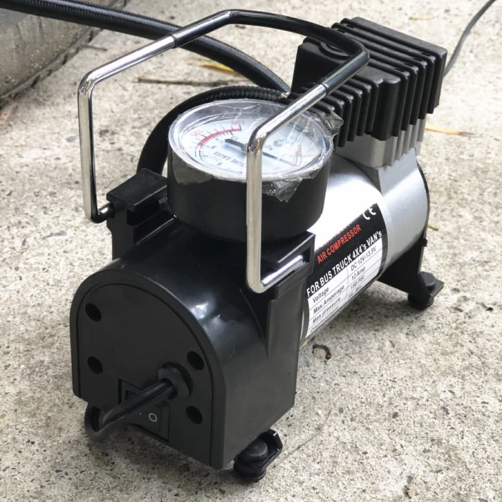 Air Compresseur et Gonfleur de pneu DC 12V prise allume ci-gare — صورة 4