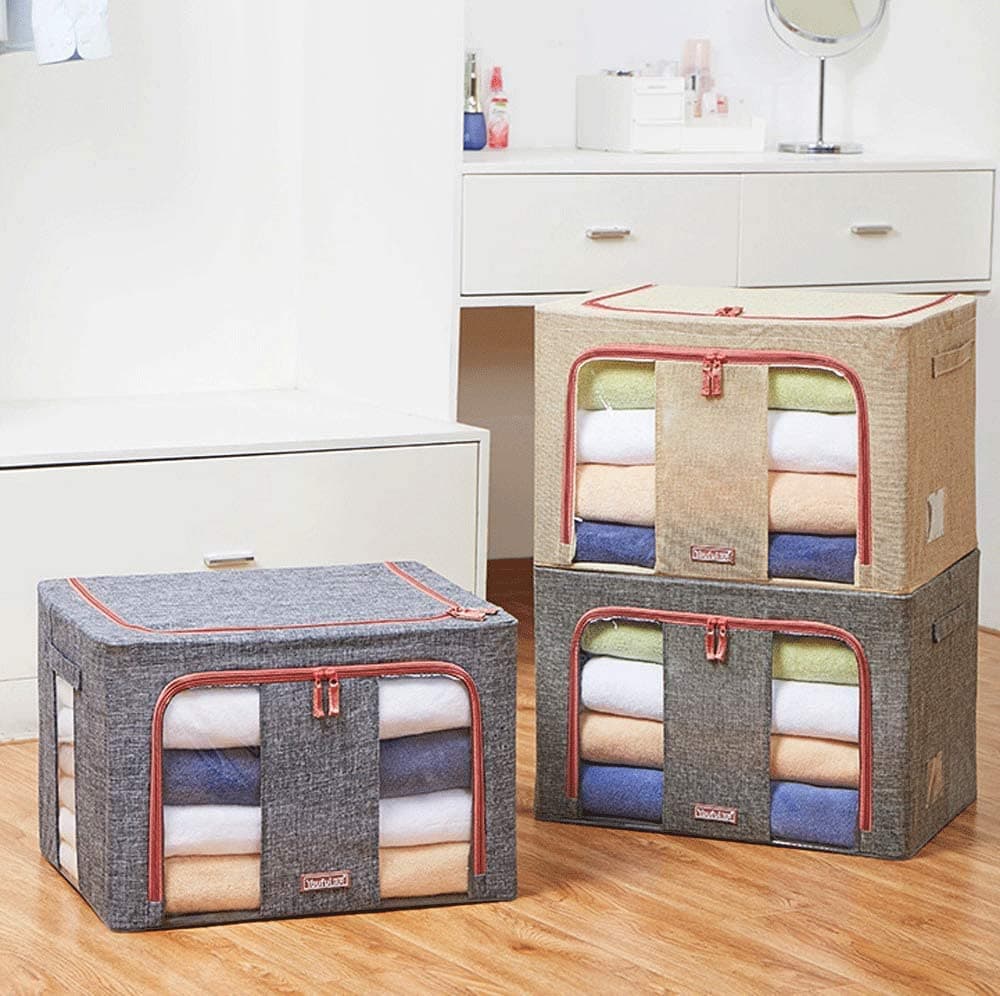 Coffre de Rangement Pliable Pour Vêtements et Articles — صورة 5