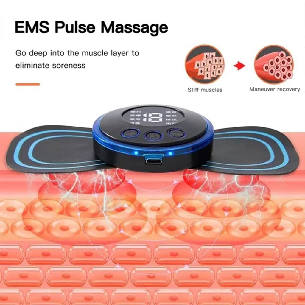 Mini masseur de cou électrique à impulsions amélioré – جهاز تدليك العنق — صورة 3