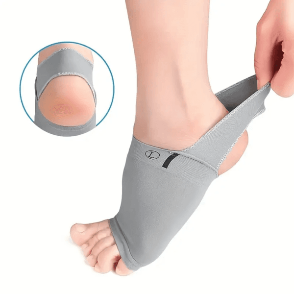 Paire Semelles de pied Soutien de la voûte plantaire en silicone pour fasciite plantaire orthopédique — صورة 10