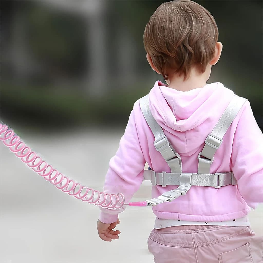 Laisse anti-perte pour tout-petit avec harnais pour la sécurité des enfants – حزام شد الأطفال — صورة 4