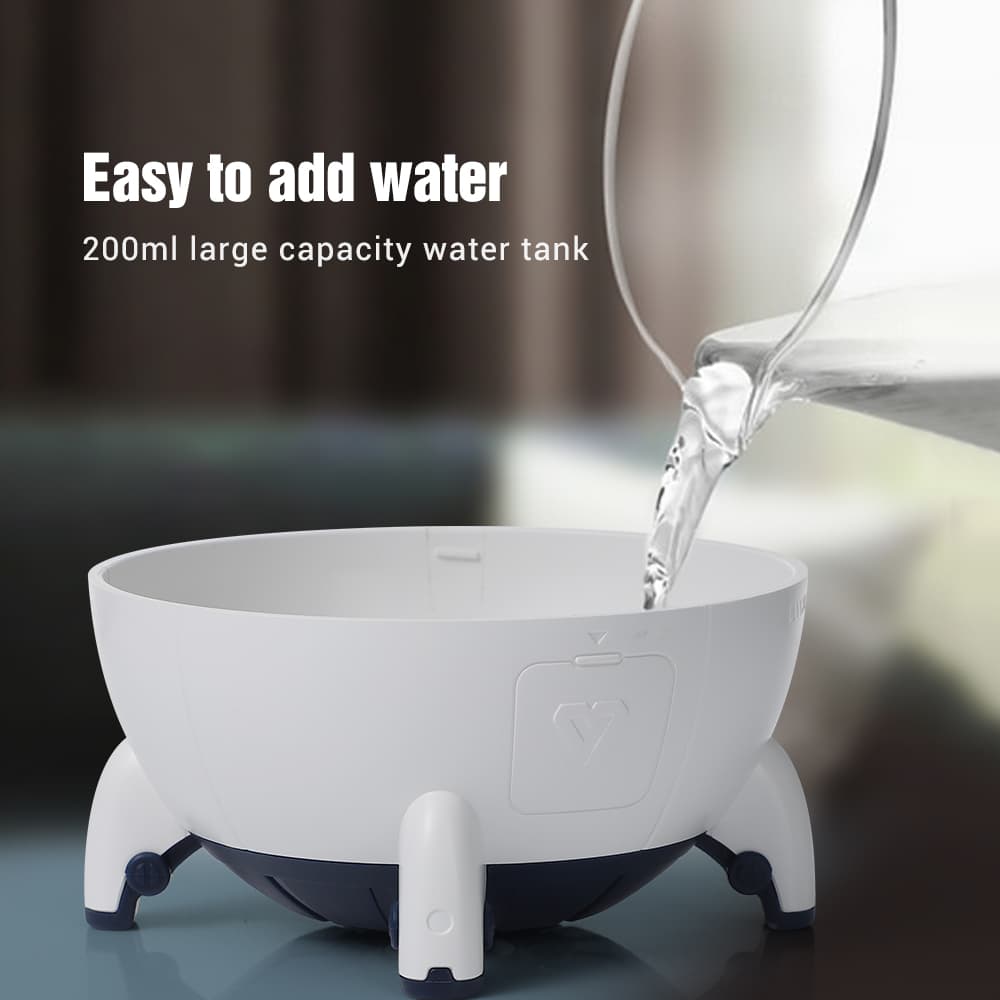 Humidificateur d'air électrique Spacecraft avec lumière LED — صورة 6